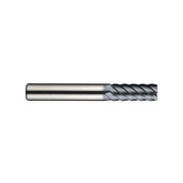 Carbide 4G Mill End Mills Plain Shank GMF29 Series  6 Flute 45° Helix - Big-tools Industrial Supply Tools for Metal Cutting